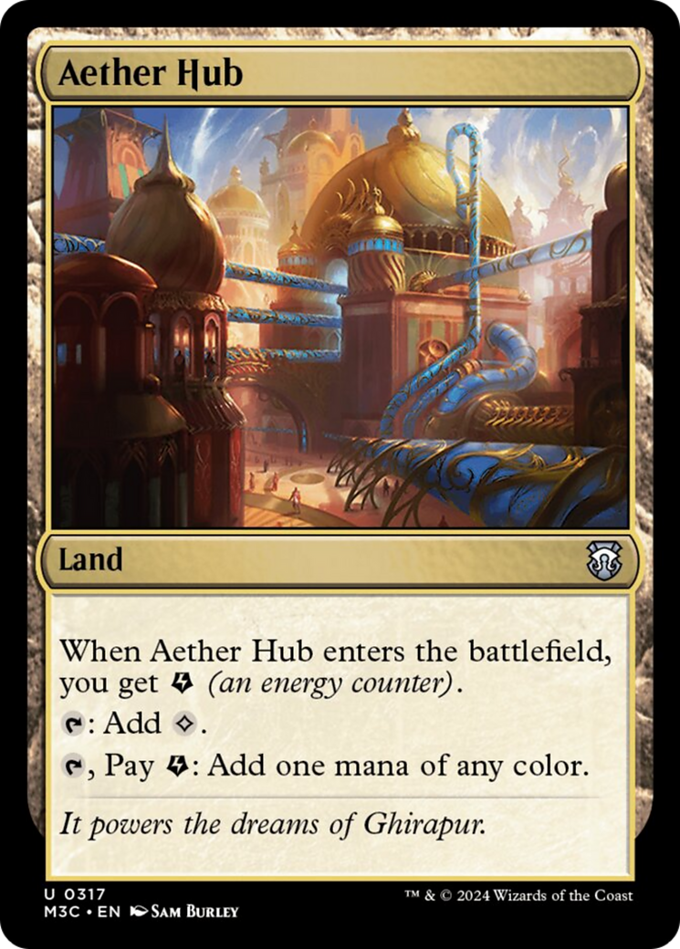 Aether Hub [Modern Horizons 3 Commander] | Exor Games Dartmouth