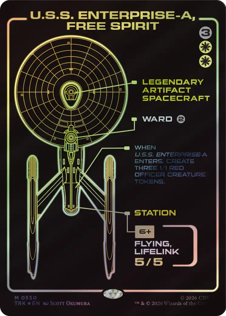 U.S.S. Enterprise-A, Free Spirit (Showcase) [Star Trek] | Exor Games Dartmouth