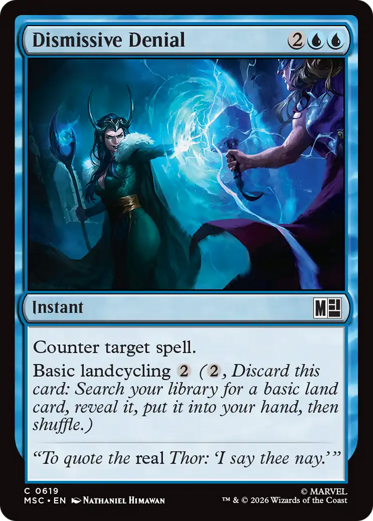Dismissive Denial [Marvel Super Heroes Commander] | Exor Games Dartmouth
