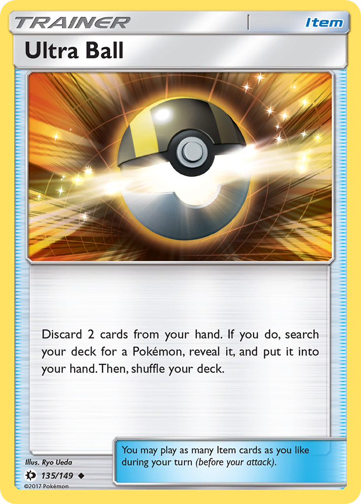 Ultra Ball (135/149) [Sun & Moon: Base Set] | Exor Games Dartmouth