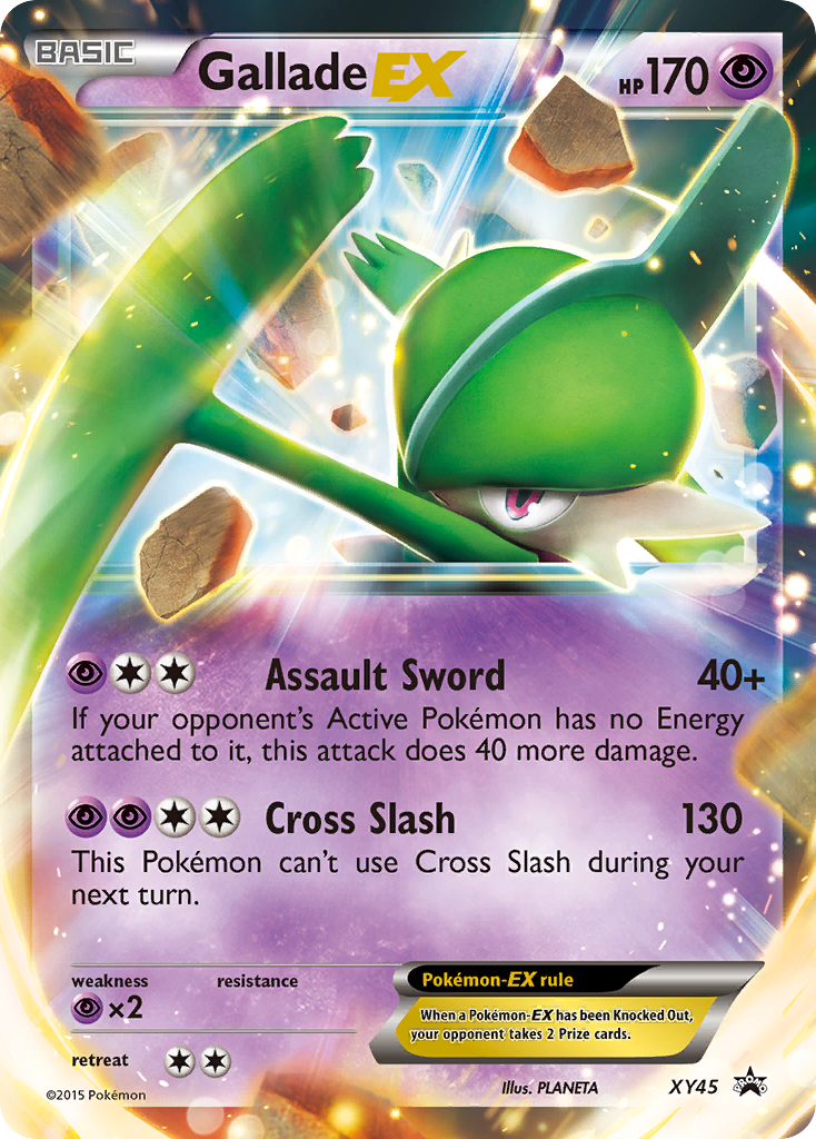 Gallade EX (XY45) [XY: Black Star Promos] | Exor Games Dartmouth