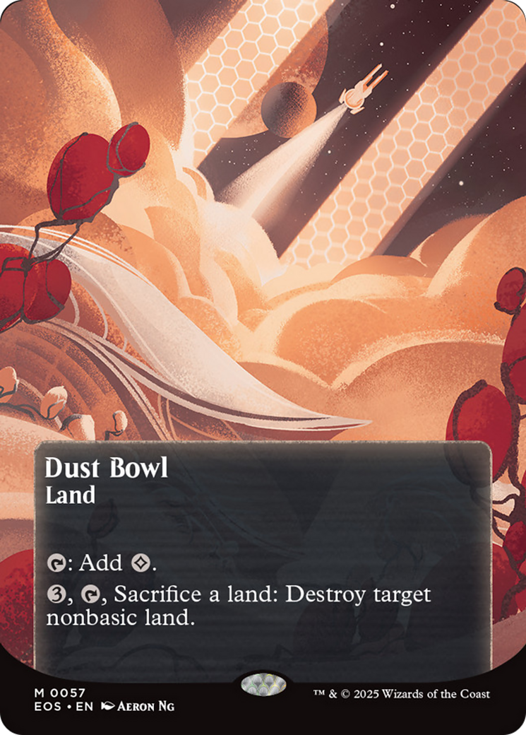 Dust Bowl (0057) (Borderless) [Edge of Eternities: Stellar Sights] | Exor Games Dartmouth