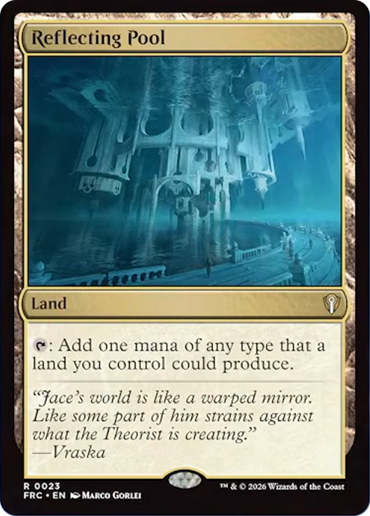 Reflecting Pool [Reality Fracture Commander] | Exor Games Dartmouth