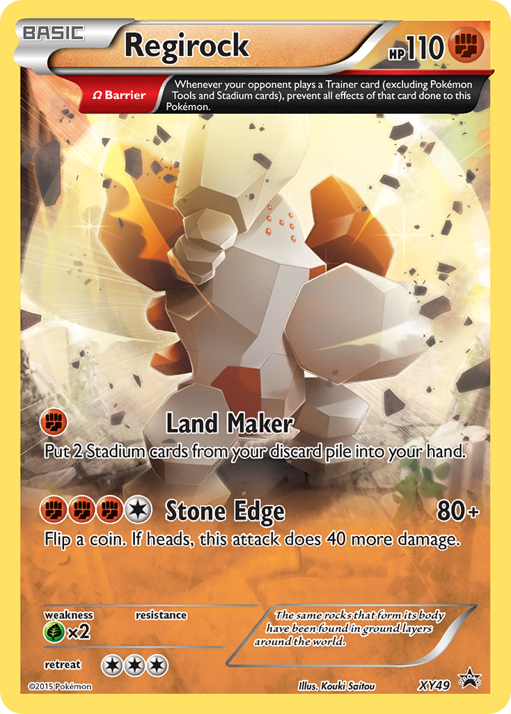 Regirock (XY49) [XY: Black Star Promos] | Exor Games Dartmouth