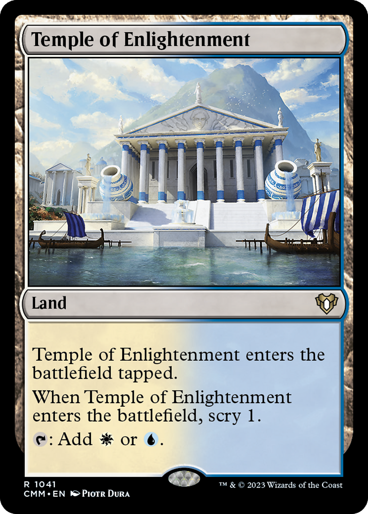 Temple of Enlightenment [Commander Masters] | Exor Games Dartmouth