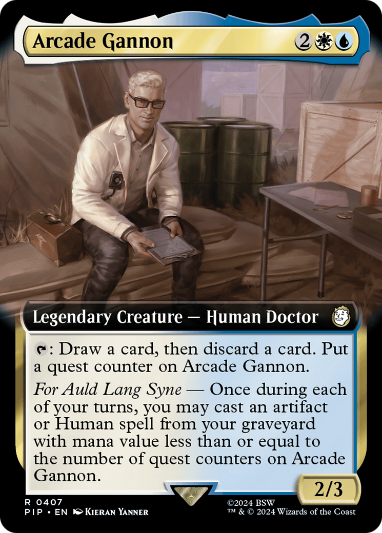 Arcade Gannon (Extended Art) [Fallout] | Exor Games Dartmouth