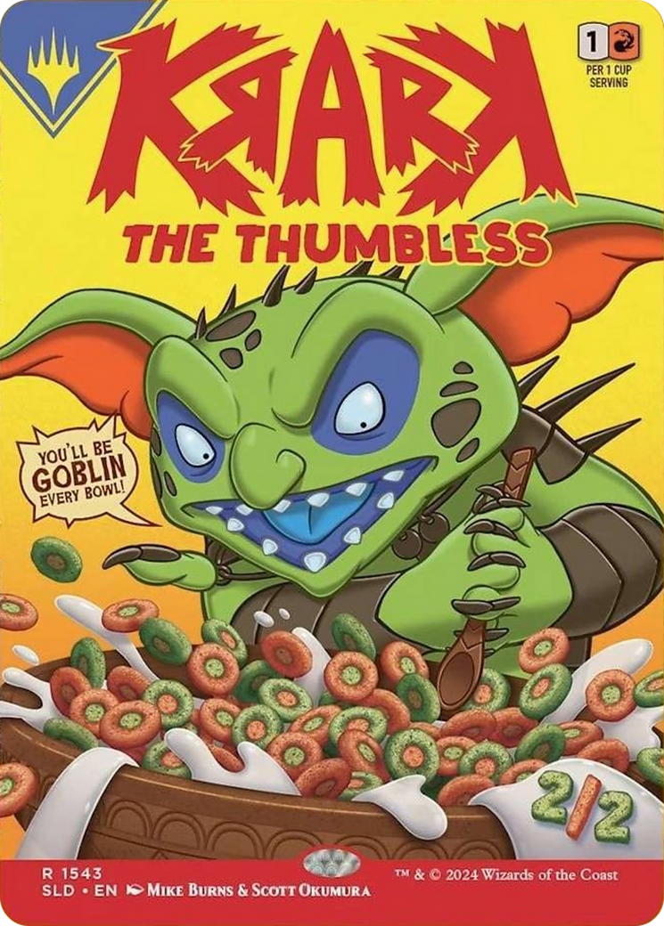 Krark, the Thumbless (Rainbow Foil) [Secret Lair Drop Series] | Exor Games Dartmouth