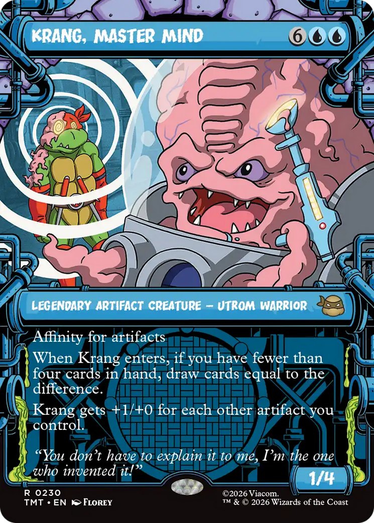 Krang, Master Mind (Showcase) [Teenage Mutant Ninja Turtles] | Exor Games Dartmouth