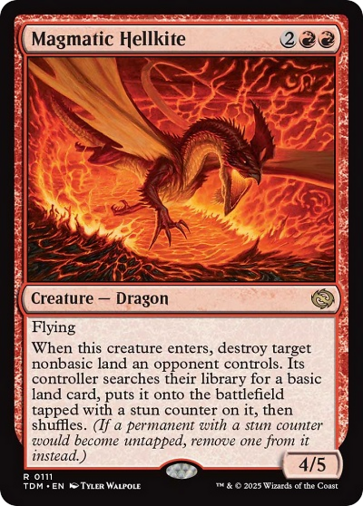 Magmatic Hellkite [Tarkir: Dragonstorm] | Exor Games Dartmouth