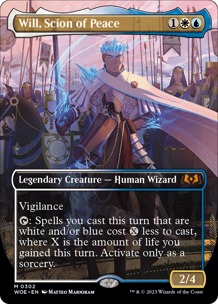 Will, Scion of Peace (Borderless Alternate Art) [Wilds of Eldraine] | Exor Games Dartmouth