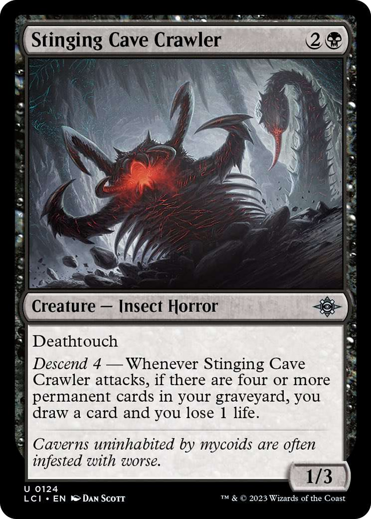 Stinging Cave Crawler [The Lost Caverns of Ixalan] | Exor Games Dartmouth