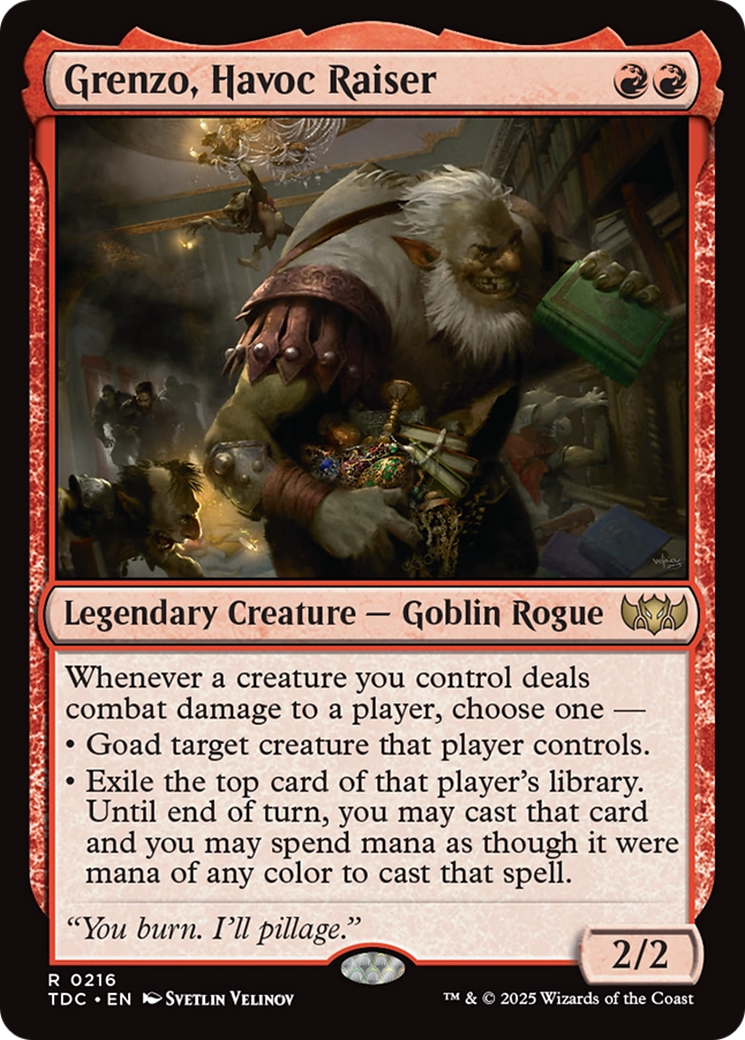 Grenzo, Havoc Raiser [Tarkir: Dragonstorm Commander] | Exor Games Dartmouth