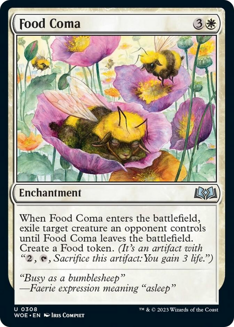Food Coma [Wilds of Eldraine] | Exor Games Dartmouth