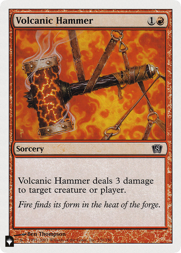 Volcanic Hammer [The List Reprints] | Exor Games Dartmouth