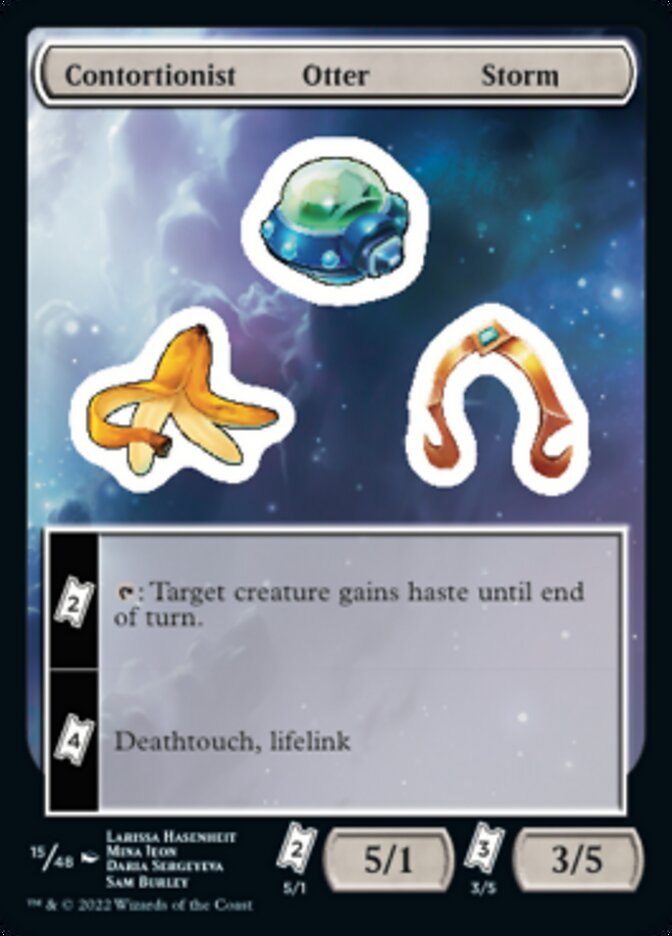 Contortionist Otter Storm [Unfinity Stickers] | Exor Games Dartmouth