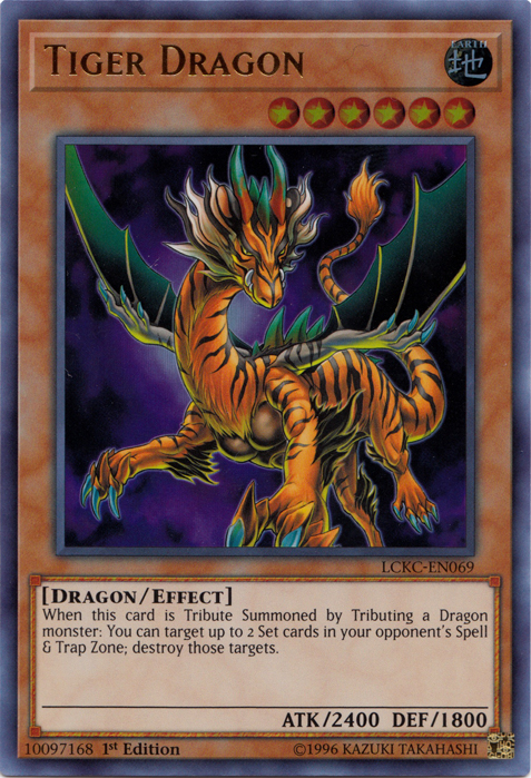 Tiger Dragon [LCKC-EN069] Ultra Rare | Exor Games Dartmouth