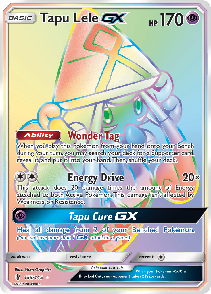 Tapu Lele GX (155/145) [Sun & Moon: Guardians Rising] | Exor Games Dartmouth