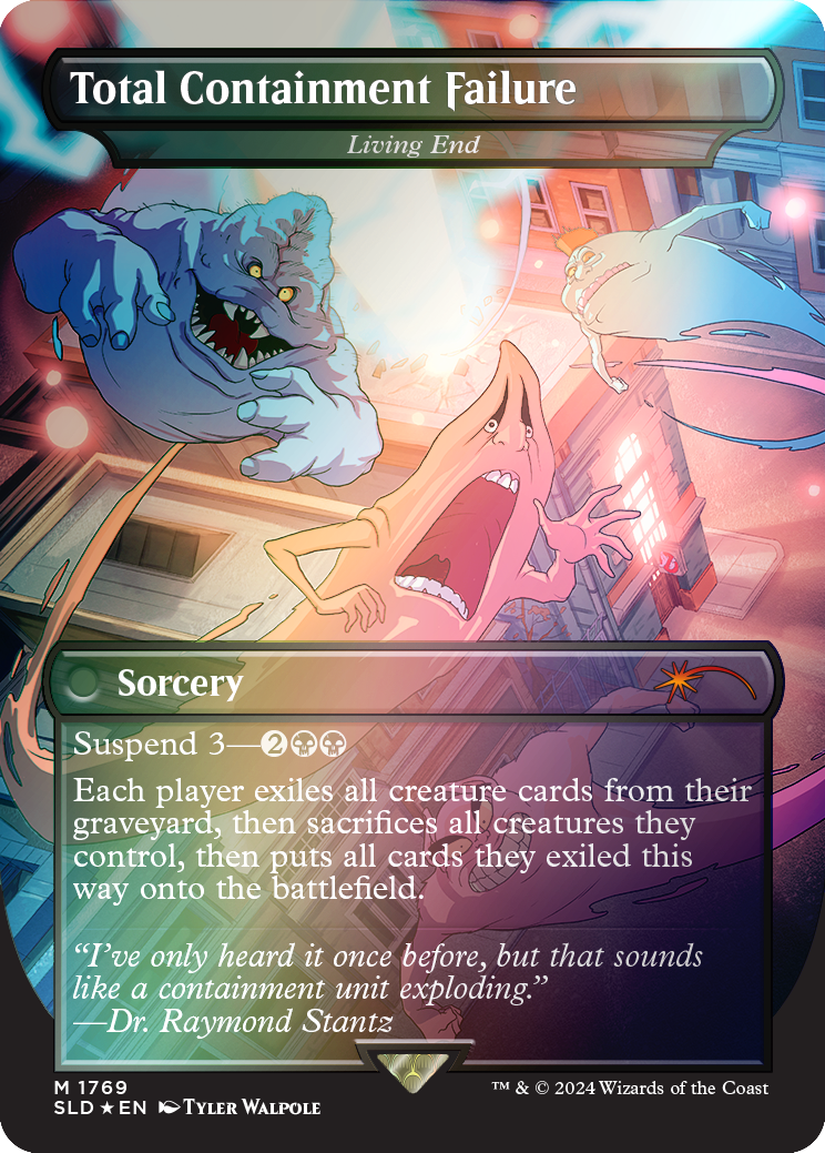 Total Containment Failure - Living End (Rainbow Foil) [Secret Lair Drop Series] | Exor Games Dartmouth