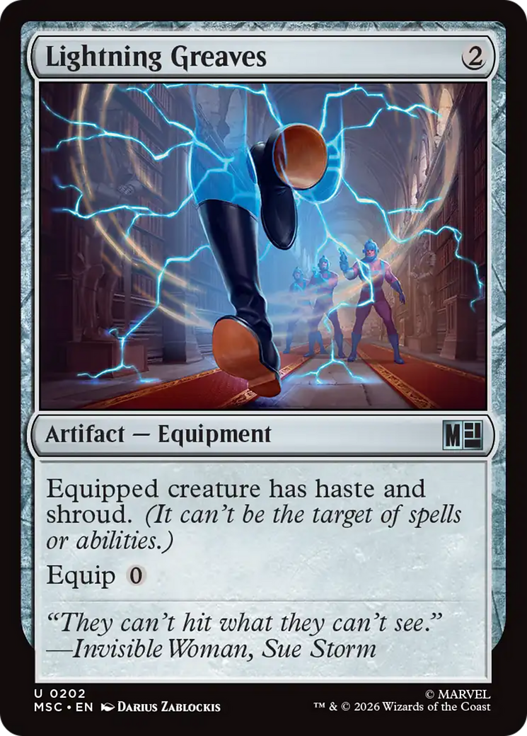 Lightning Greaves [Marvel Super Heroes Commander] | Exor Games Dartmouth