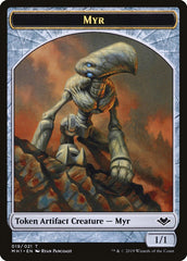 Goblin (010) // Myr (019) Double-Sided Token [Modern Horizons Tokens] | Exor Games Dartmouth