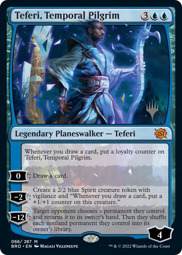 Teferi, Temporal Pilgrim (Promo Pack) [The Brothers' War Promos] | Exor Games Dartmouth