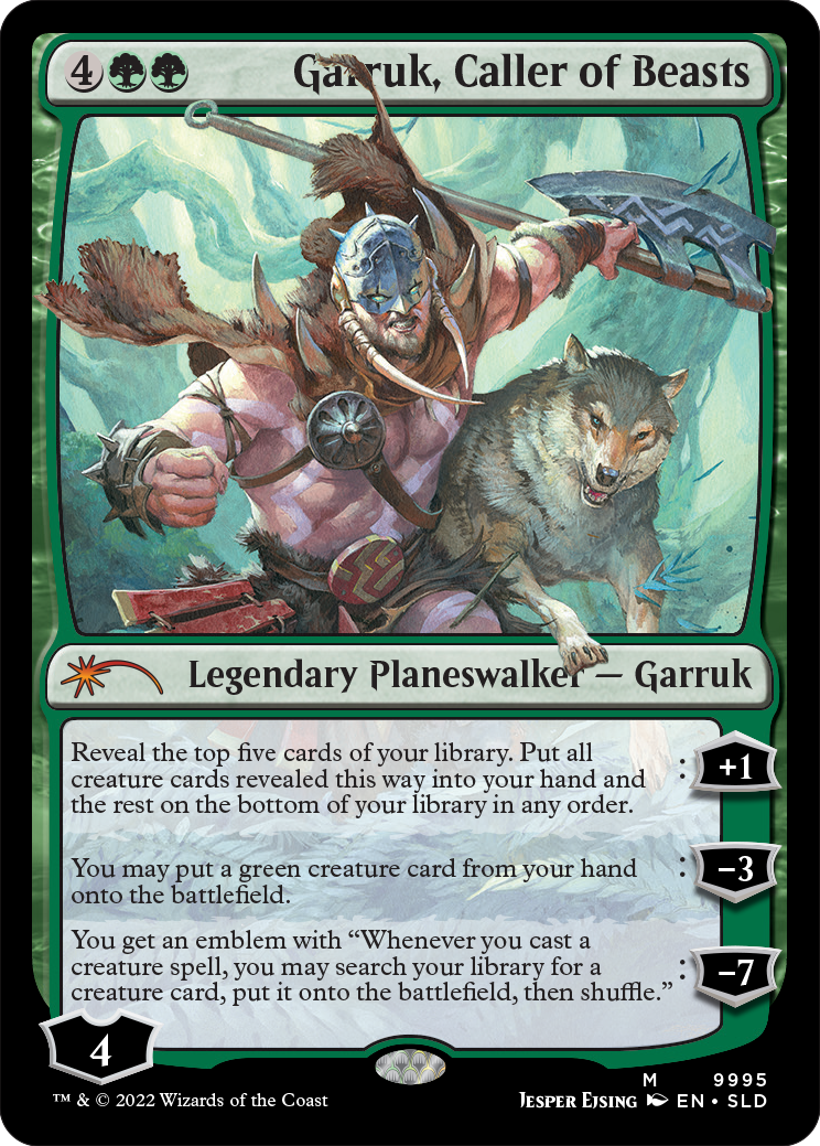 Garruk, Caller of Beasts [Secret Lair Drop Series] | Exor Games Dartmouth