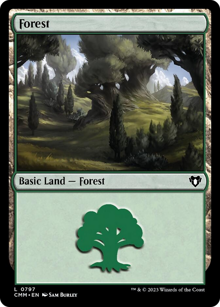 Forest (797) [Commander Masters] | Exor Games Dartmouth