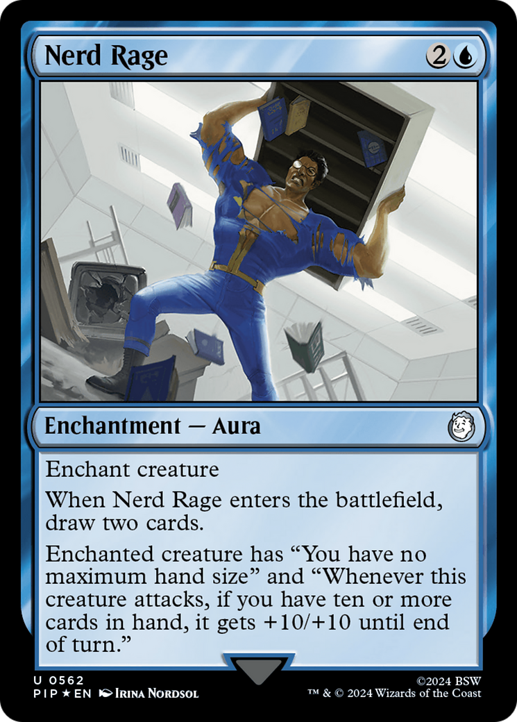 Nerd Rage (Surge Foil) [Fallout] | Exor Games Dartmouth