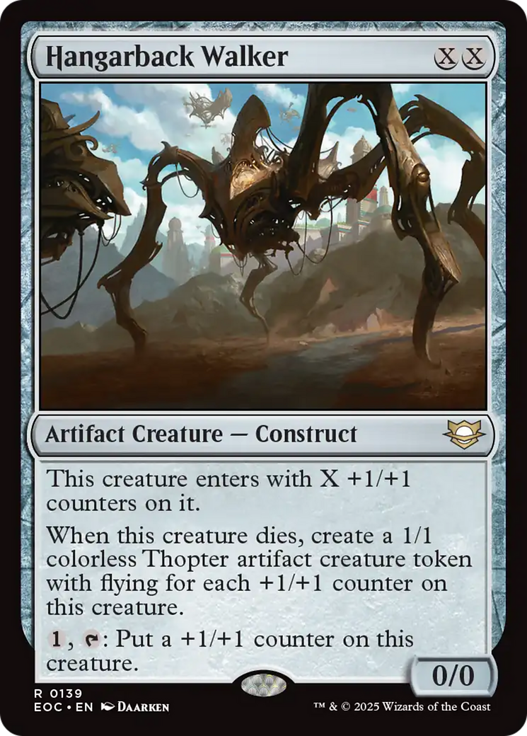 Hangarback Walker [Edge of Eternities Commander] | Exor Games Dartmouth