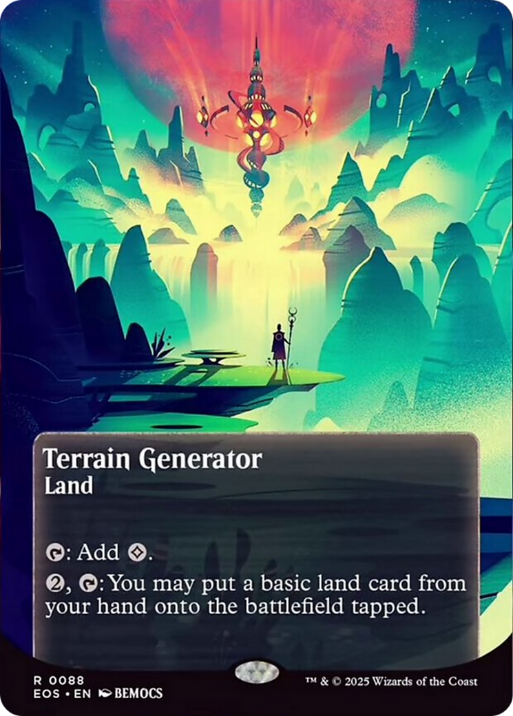 Terrain Generator (0088) (Borderless) [Edge of Eternities: Stellar Sights] | Exor Games Dartmouth