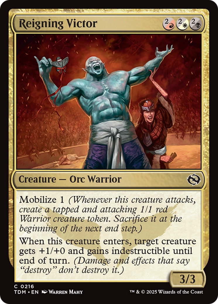 Reigning Victor [Tarkir: Dragonstorm] | Exor Games Dartmouth