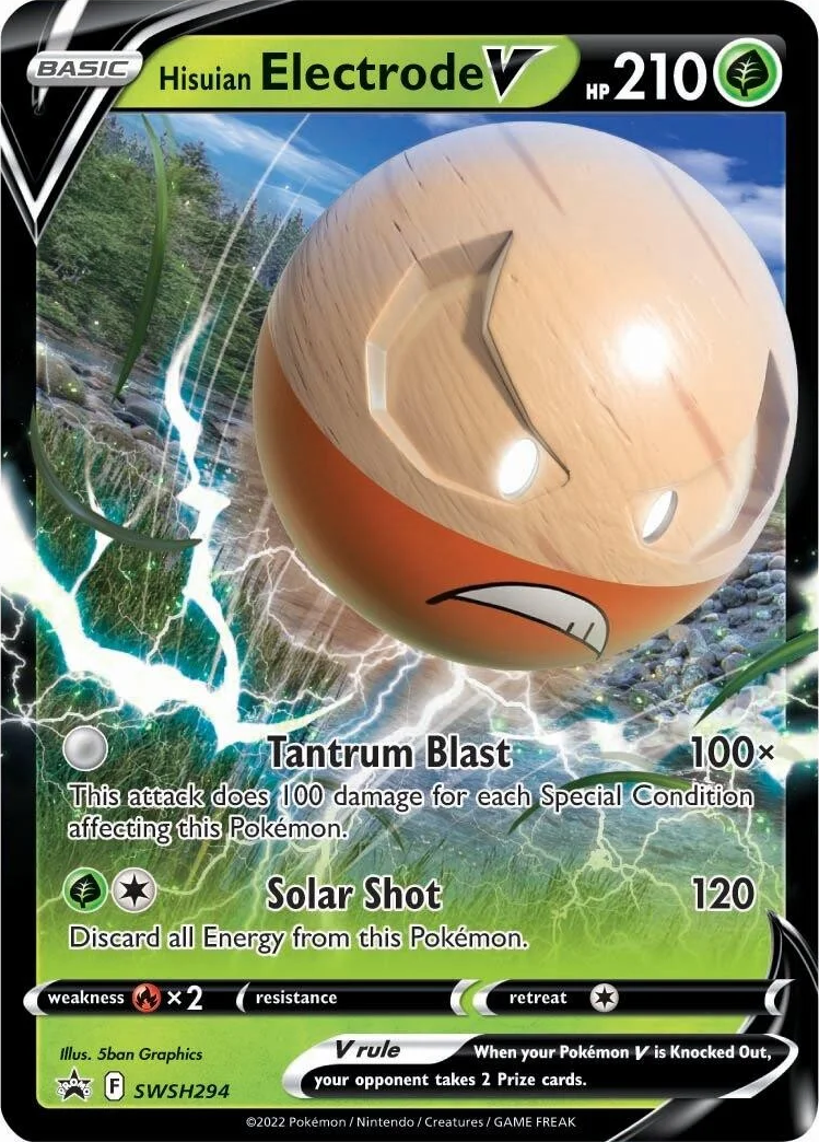 Hisuian Electrode V (SWSH294) [Sword & Shield: Black Star Promos] | Exor Games Dartmouth