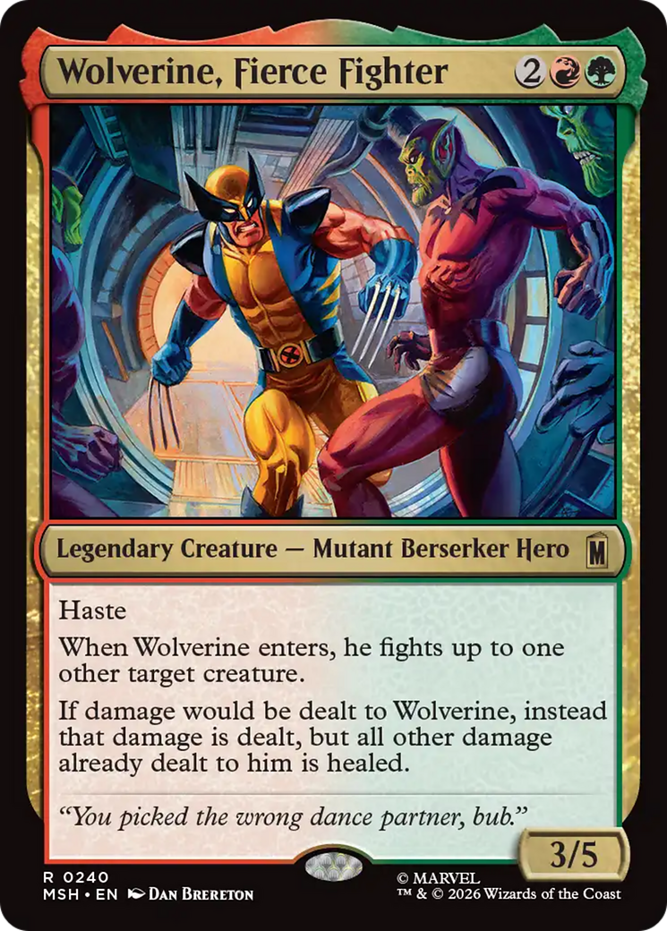 Wolverine, Fierce Fighter [Marvel Super Heroes] | Exor Games Dartmouth