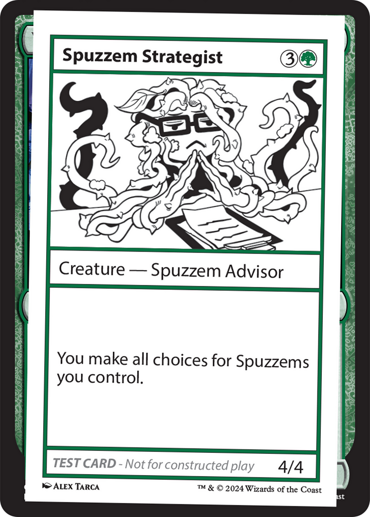 Spuzzem Strategist [Mystery Booster 2 Playtest Cards] | Exor Games Dartmouth