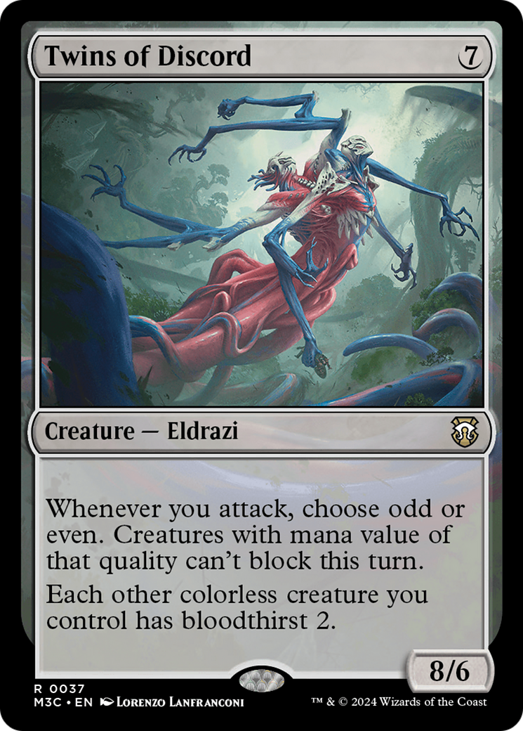 Twins of Discord [Modern Horizons 3 Commander] | Exor Games Dartmouth