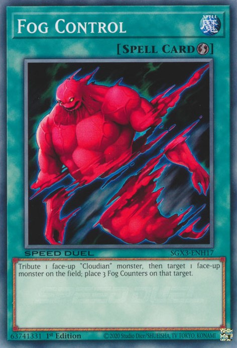 Fog Control [SGX3-ENH17] Common | Exor Games Dartmouth