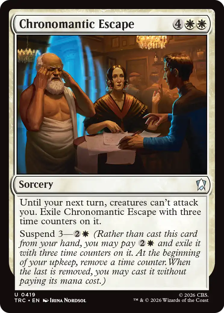 Chronomantic Escape (Surge Foil) [Star Trek Commander] | Exor Games Dartmouth