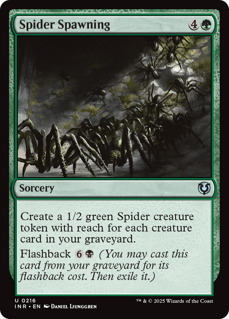 Spider Spawning [Innistrad Remastered] | Exor Games Dartmouth