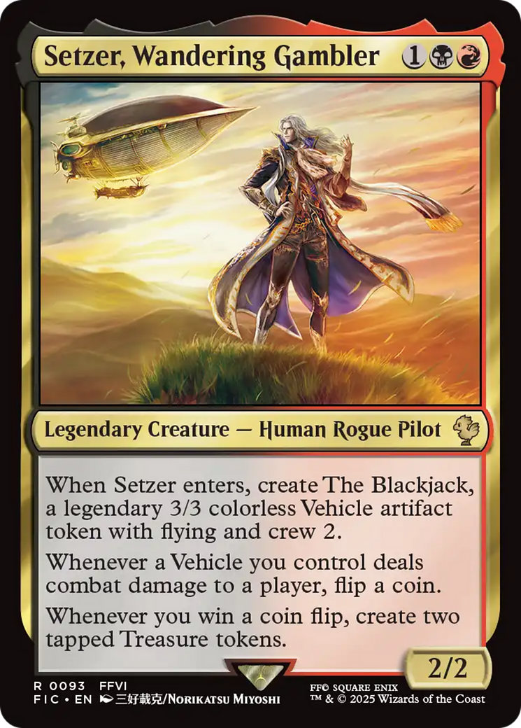 Setzer, Wandering Gambler [FINAL FANTASY Commander] | Exor Games Dartmouth
