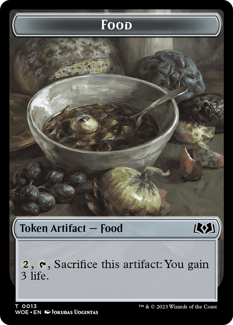 Food (0013) Token [Wilds of Eldraine Tokens] | Exor Games Dartmouth