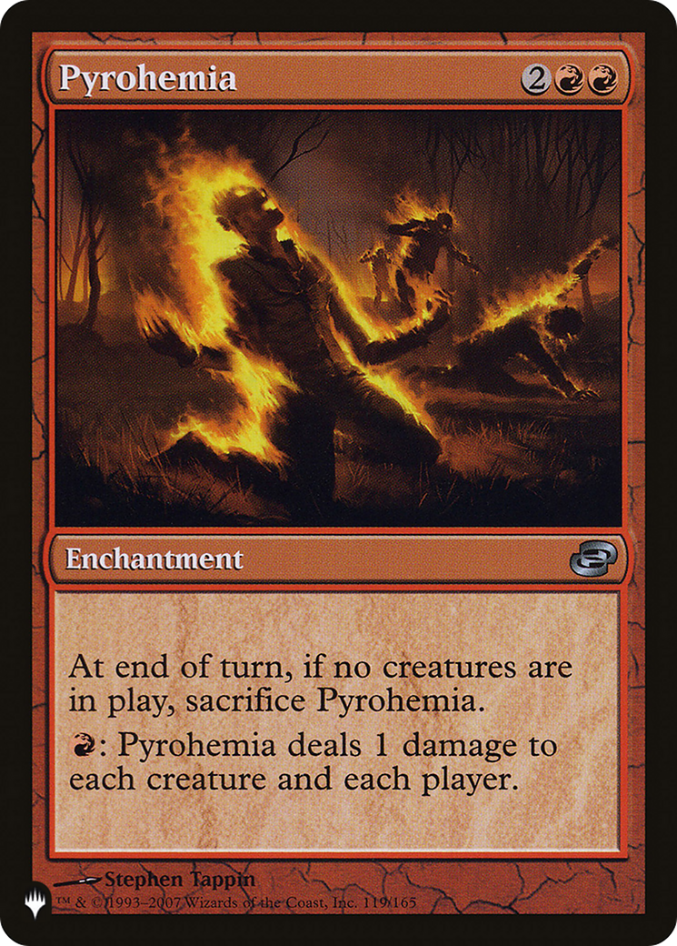 Pyrohemia [The List] | Exor Games Dartmouth