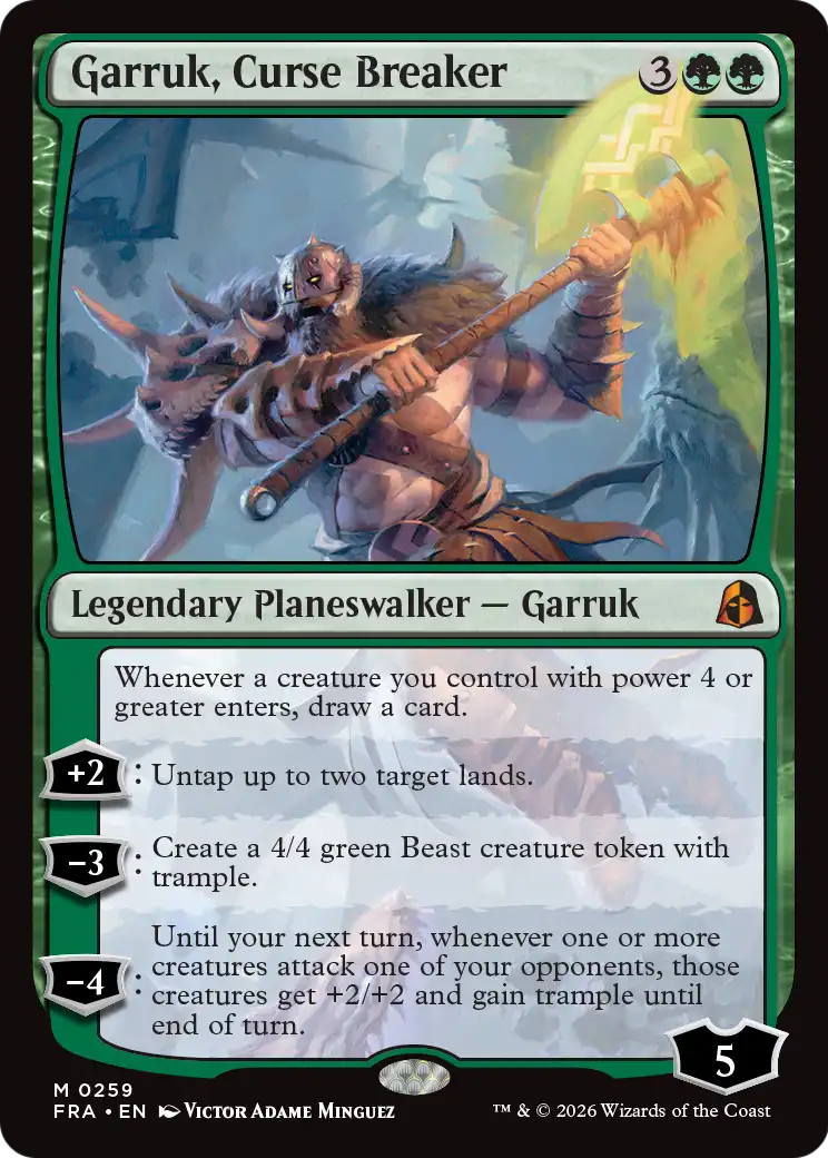 Garruk, Curse Breaker [Reality Fracture] | Exor Games Dartmouth