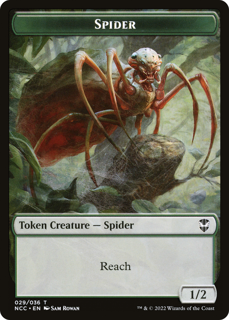 Treasure // Spider Double-Sided Token [The List] | Exor Games Dartmouth