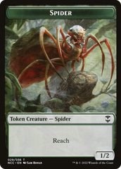 Treasure // Spider Double-Sided Token [The List] | Exor Games Dartmouth