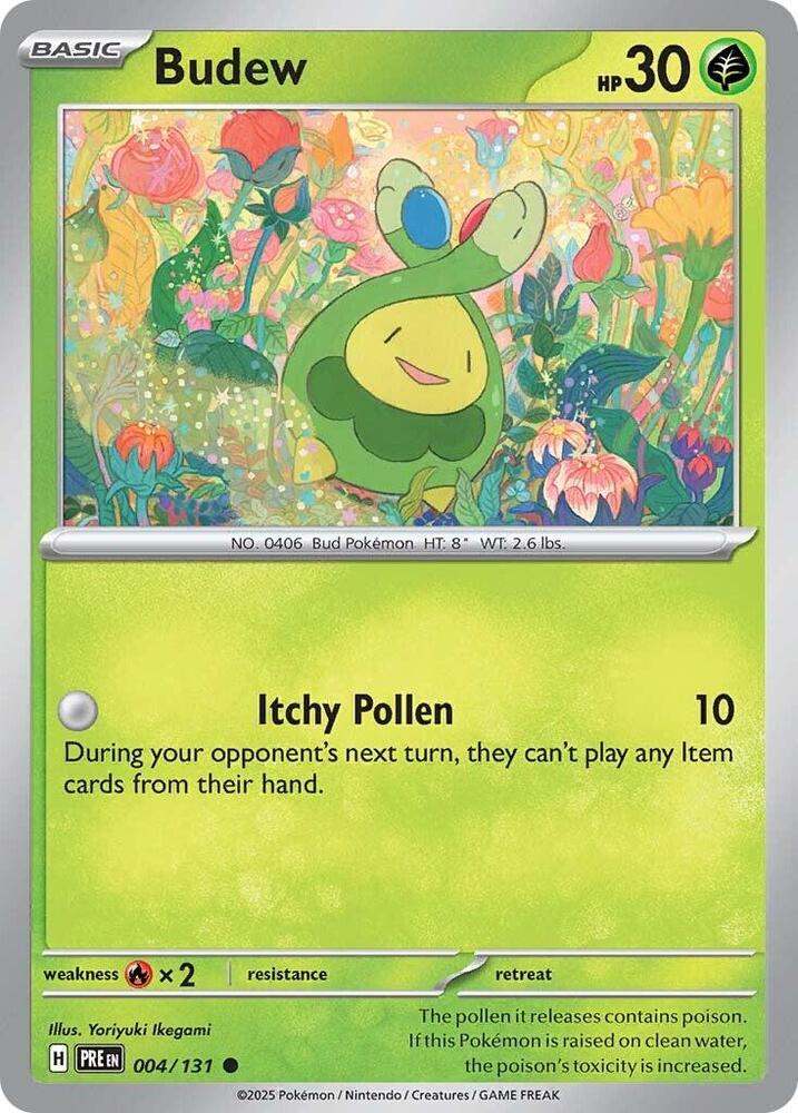 Budew (004/131) [Scarlet & Violet: Prismatic Evolutions] | Exor Games Dartmouth