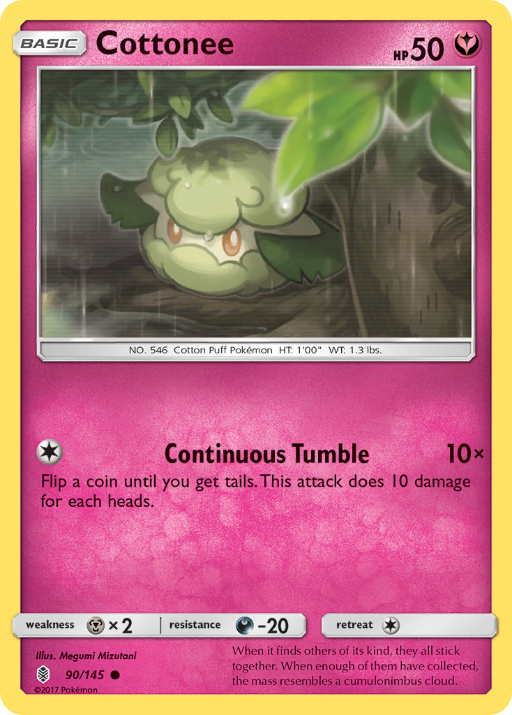 Cottonee (90/145) [Sun & Moon: Guardians Rising] | Exor Games Dartmouth