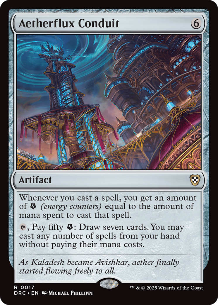 Aetherflux Conduit [Aetherdrift Commander] | Exor Games Dartmouth