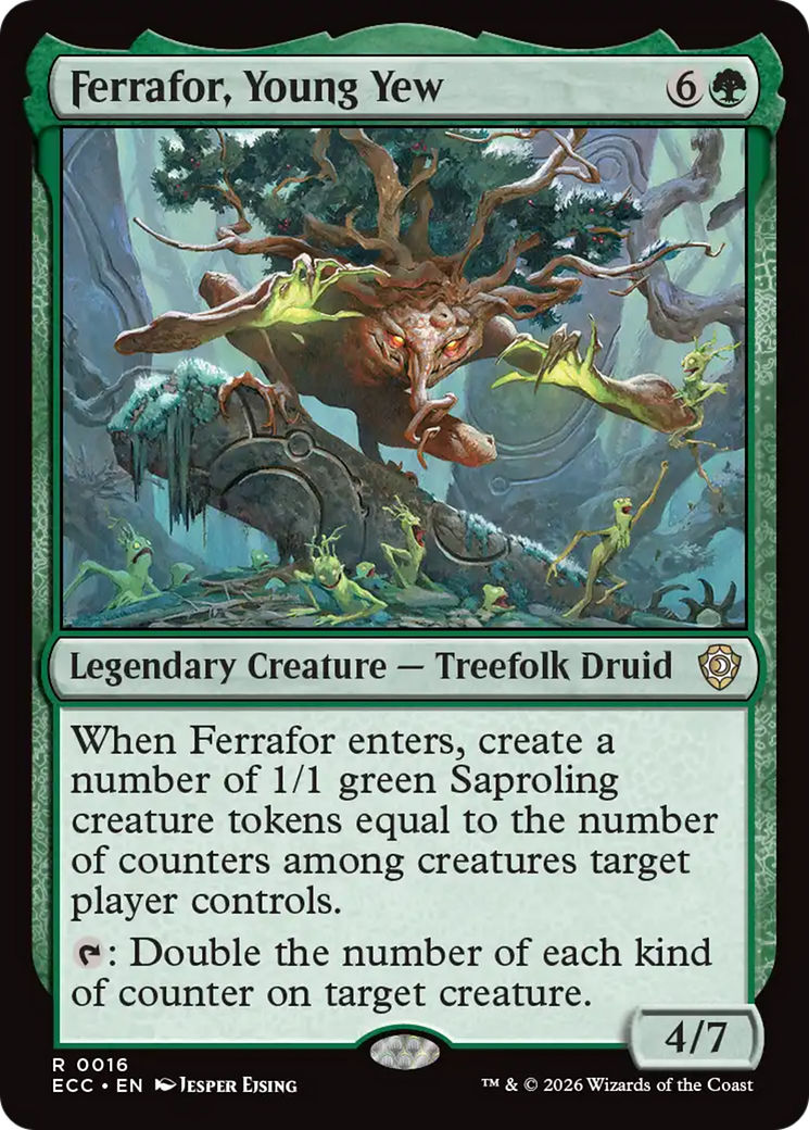 Ferrafor, Young Yew [Lorwyn Eclipsed Commander] | Exor Games Dartmouth