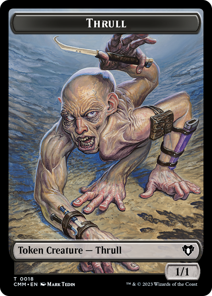 Thrull Token [Commander Masters Tokens] | Exor Games Dartmouth