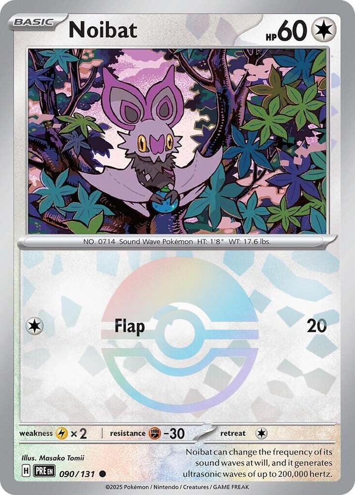 Noibat (090/131) (Poke Ball Pattern) [Scarlet & Violet: Prismatic Evolutions] | Exor Games Dartmouth
